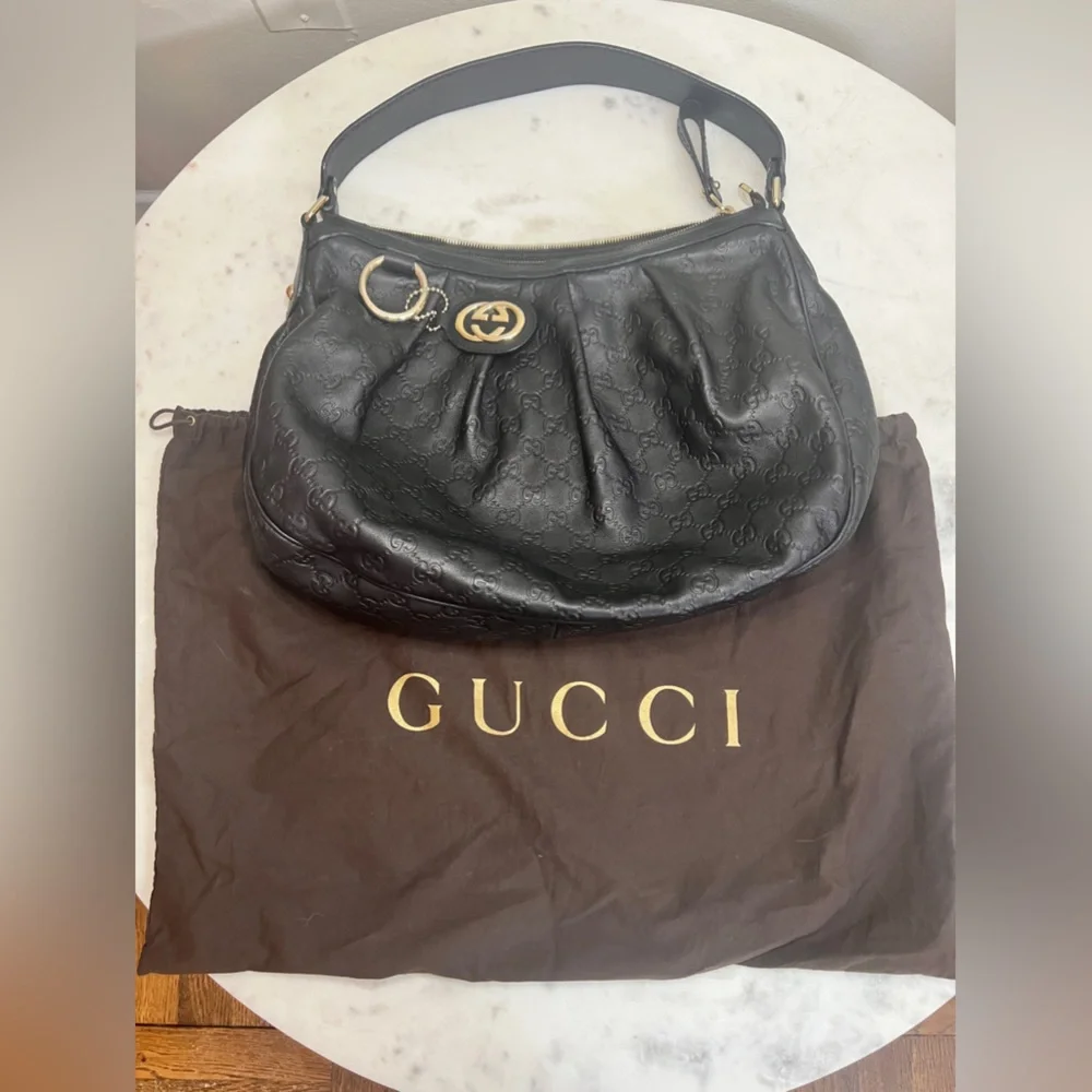 Gucci Guccissima Sukey Hobo Bag - Picture 3 of 6